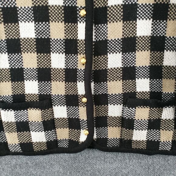 Crystal Kobe Women's Button-Up Cardigan Sweater Multi Large Front Pockets - Picture 4 of 11